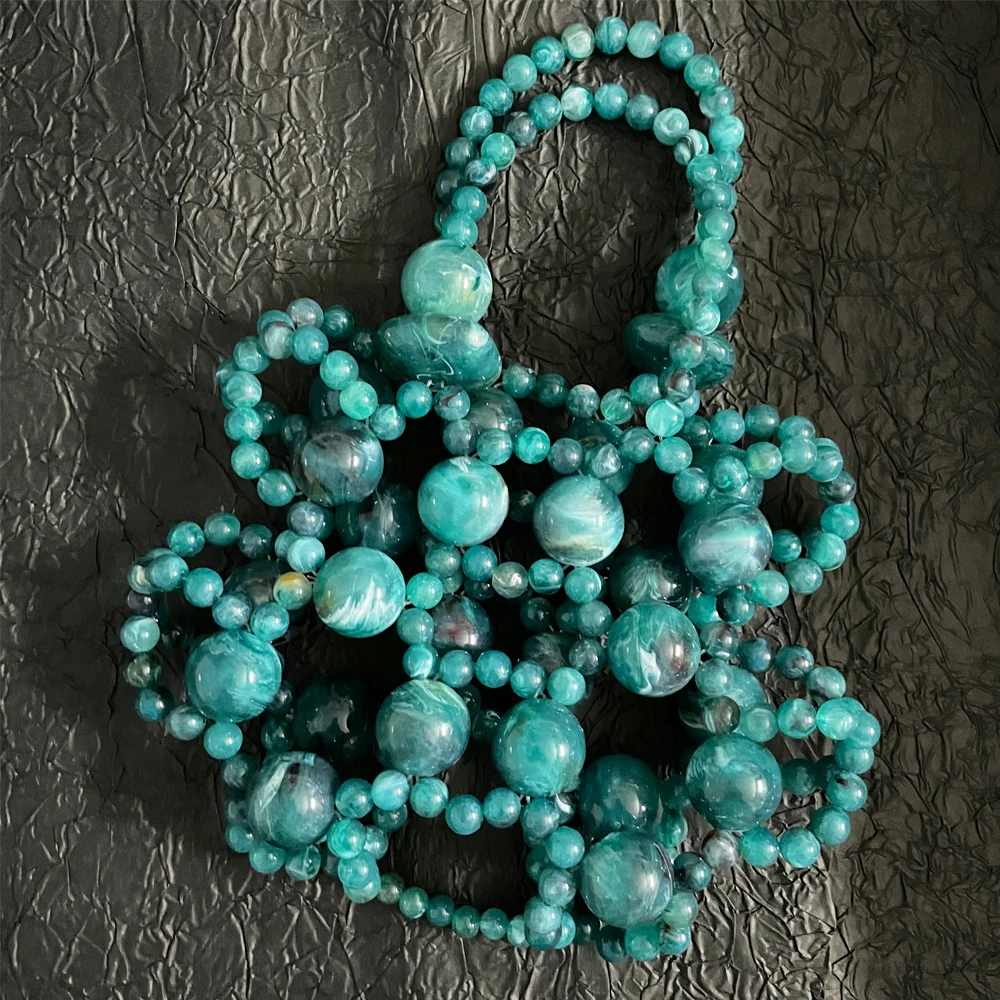 

Вечерние сумки-клатчи ручной работы из бисера для женщин, роскошные тканые сумки из бисера, мини-сумочки для выпускного вечера, коктейльной вечеринки