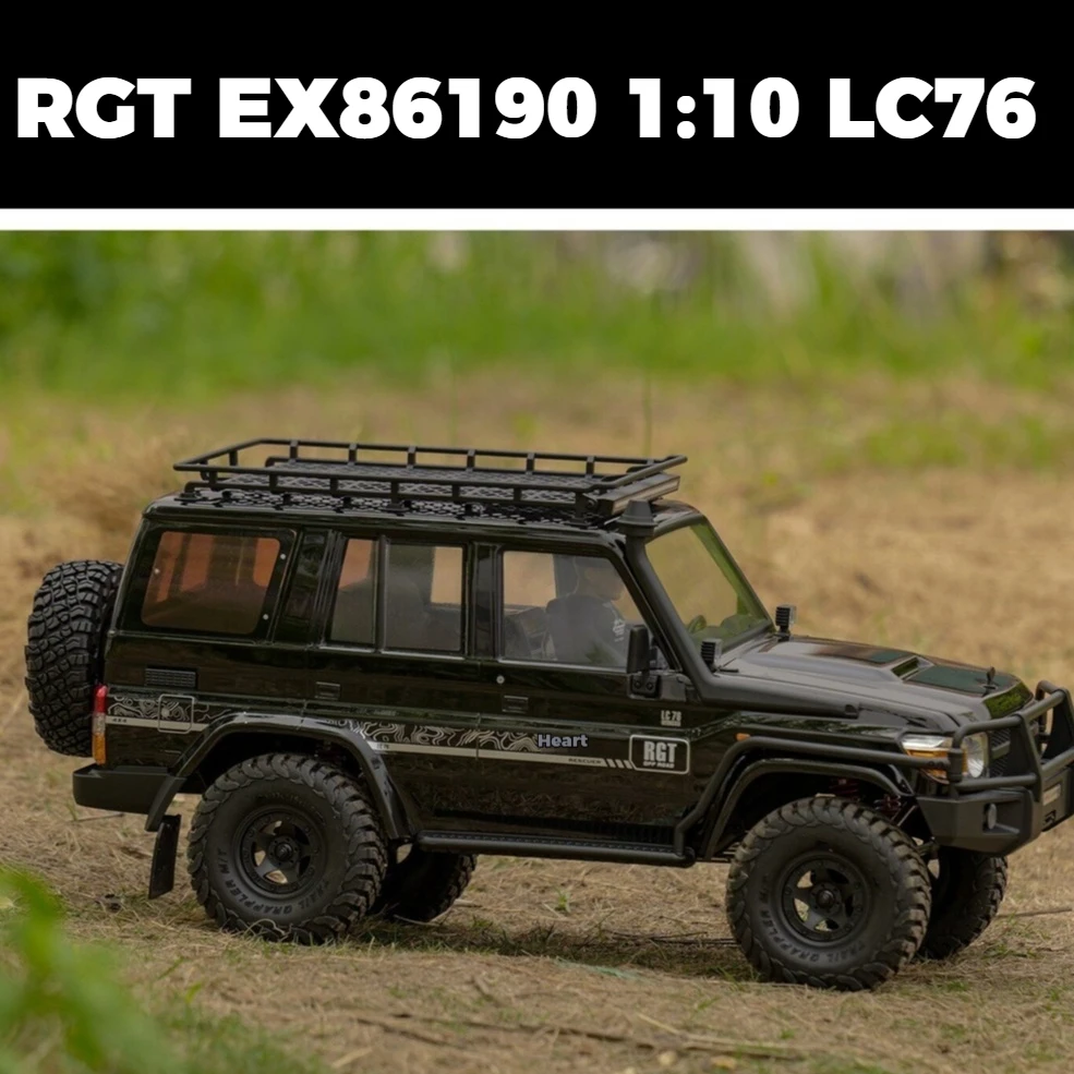 

Радиоуправляемый внедорожник RGT Ex86190 LC76, масштаб 1:10, 4WD, с высоким/низким передаточным числом, блокировкой дифференциала, портальными мостами, для взрослых любителей хобби