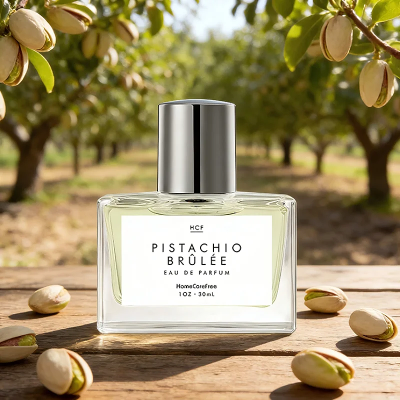 Perfume De leche De coco, pistacho y caramelo, colgante francés De alta gama, fragancia Unisex en aerosol, fresco, duradero, cremoso, vainilla, Eau De Toilette