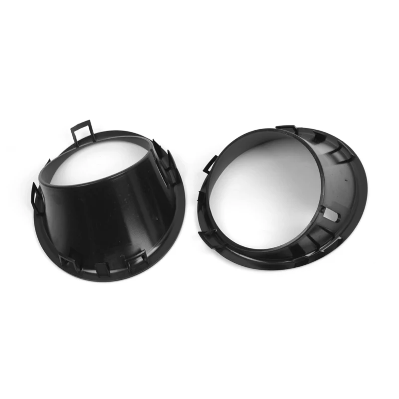 2 Trim Rings Fog Light Chrome Replacement for Mini Cooper R55 R56 R57 2007-2010 Trim Rings ABS Material for Fog light