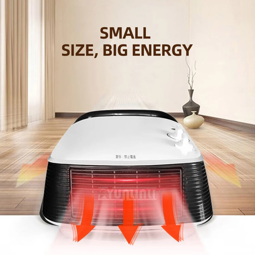 Wall-mounted Dual-purpose Heater Household Portable PTC Quick Heating Machine Bathroom Air Heater
