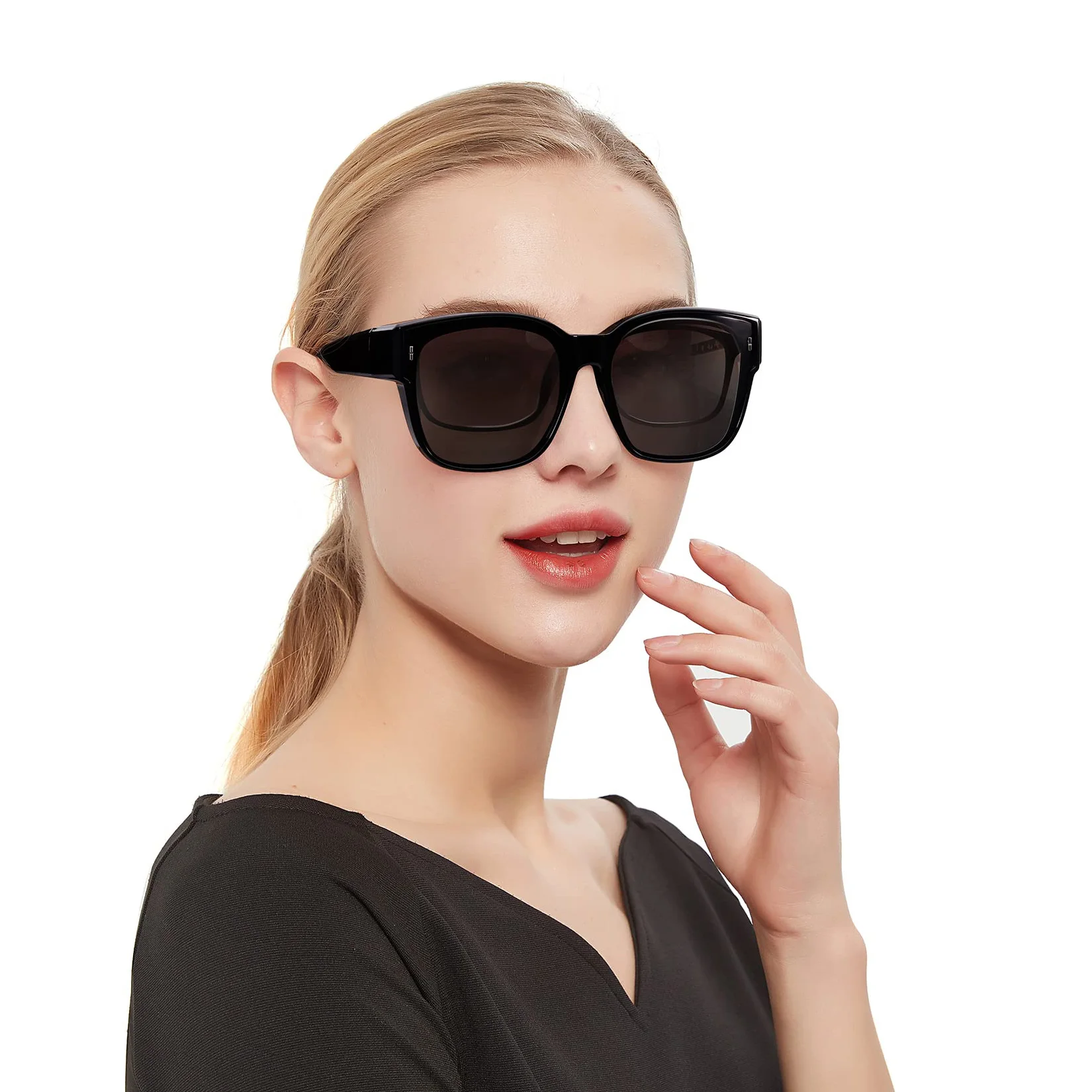 Fit Over-Brillen-Sonnenbrillen für Damen und Herren, polarisierte Sonnenbrillen für die Abdeckung von Korrektionsbrillen mit UV-Schutz – Detail 6