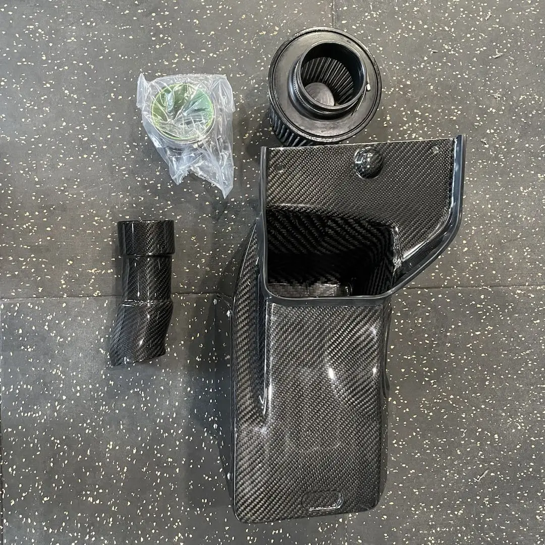 Neues Kaltlufteinlassfiltersystem aus echtem Kohlefaser für Typ R 2022+ FL5 2.0T