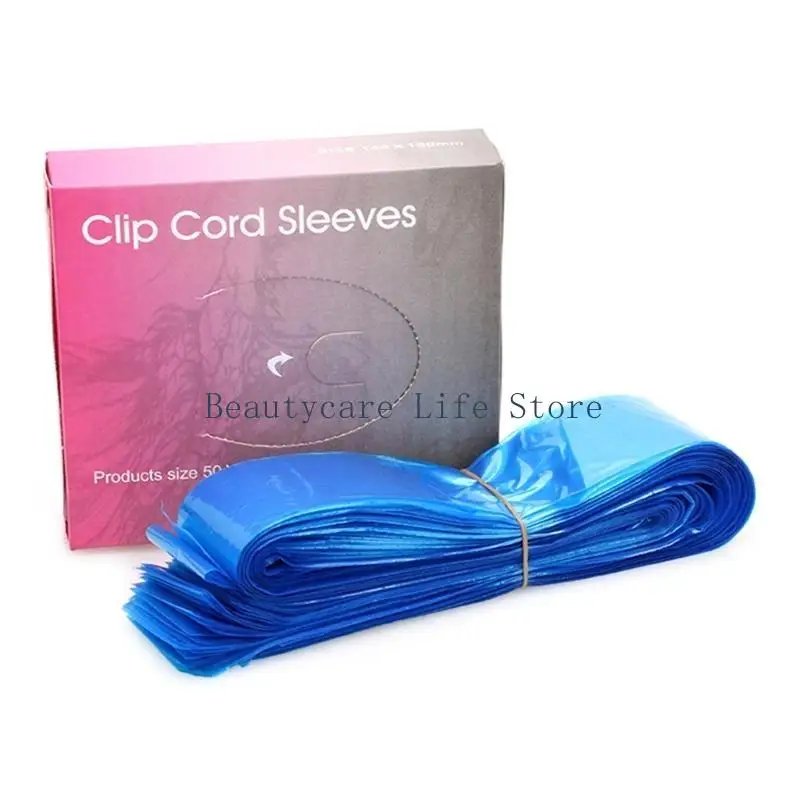 652C 125pcs Disposable Clip Cord Covers Portable Sleeves Bag Tool Suitable for Tattoo Machine