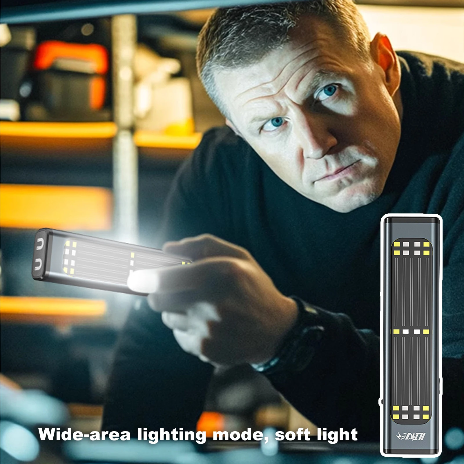 Flat EDC Flashlight with Magne - Edc Car Carry 评论和价格