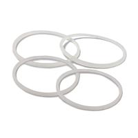A09G-New Replacement Gaskets Rubber Seal Ring for Magic Blender Flat/Cross 4 Pack