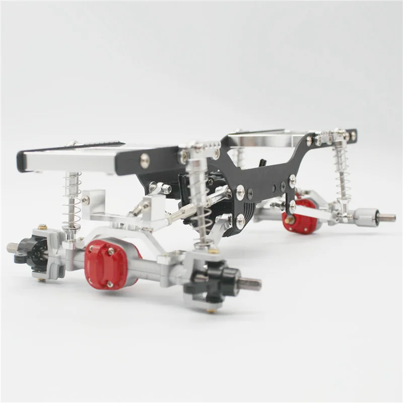 AS96-3X для MN D90 D91 D96 MN99S 1/12 детали для обновления радиоуправляемого автомобиля, металлическое основание тяги, сиденье и кронштейн сервопривода, серебро