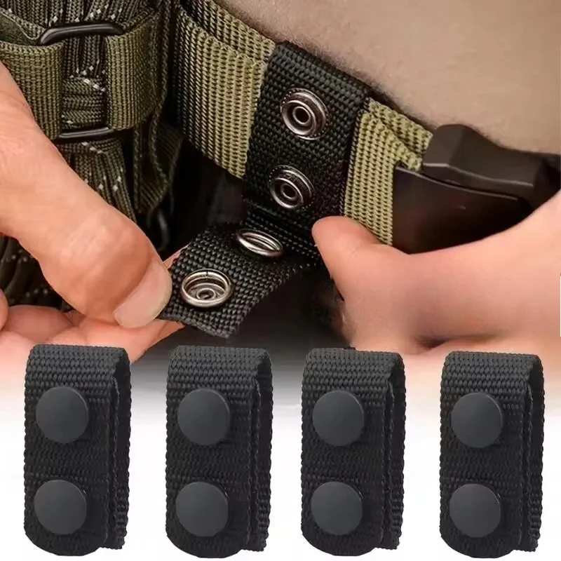 3/5 pieces of multi-functional tactical belt. Double-buckle portable belt accessory. Outdoor sports equipment. Fastening buckle.
