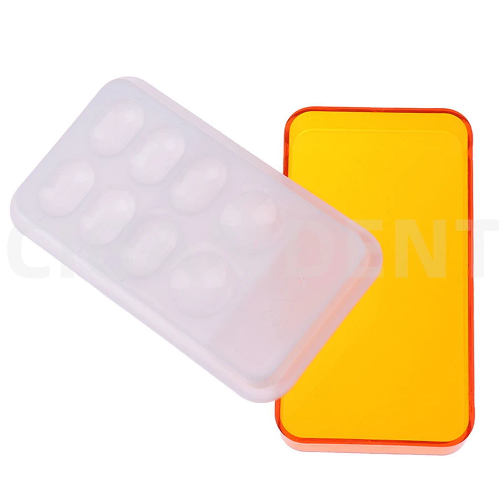 Dental Resin Teeth Shading Light Storage Box Color Toning Dentist Material Portable Shading Box