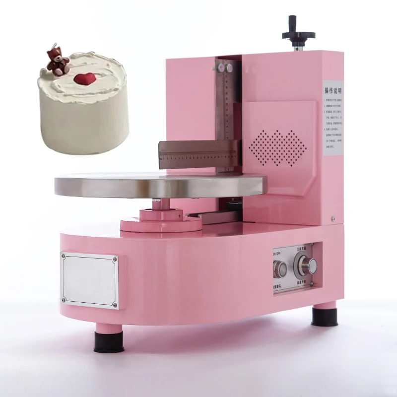 

Cake Icing Coating Machine Cake Decorating Daubing Smearing Machine Automatic Cake Cream Smoothing Machine