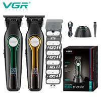 VGR Hair Trimmer Professional Clipper Barber Cordless Hair Cutting Machine Haircut Trimmer BLDC Motor Hair Trimmer for Men V-010