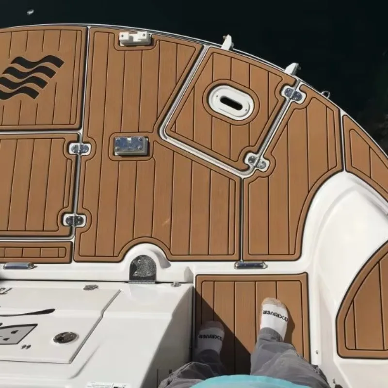 Sea Ray 250 Custom EVA Foam Synthetic Marine Teak Boat Flooring