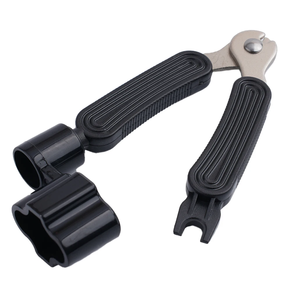 Gray Guitar String Winder Wrench Tool 3 In 1 30g Black Bridge Change Metal+ABS Orange Puller New Nice Portable