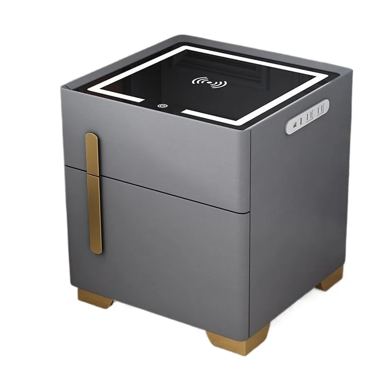 New bedside table, safe, integrated combination lock safe, household safe, small bedside table