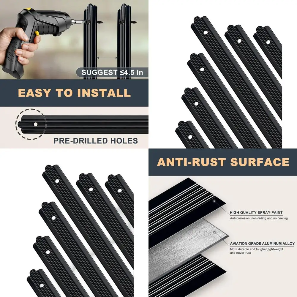 

50-Pack 32.25 Metal Deck Spindles - Outdoor Deck Balusters for Durability and Style