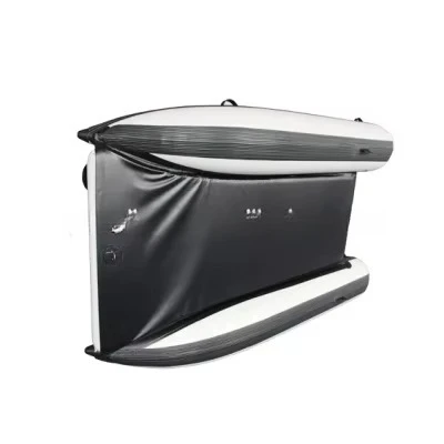 New High Speed Boat PVC 3m Sailing Inflatable Catamaran Boat With Air Mat Floor for Fishing
