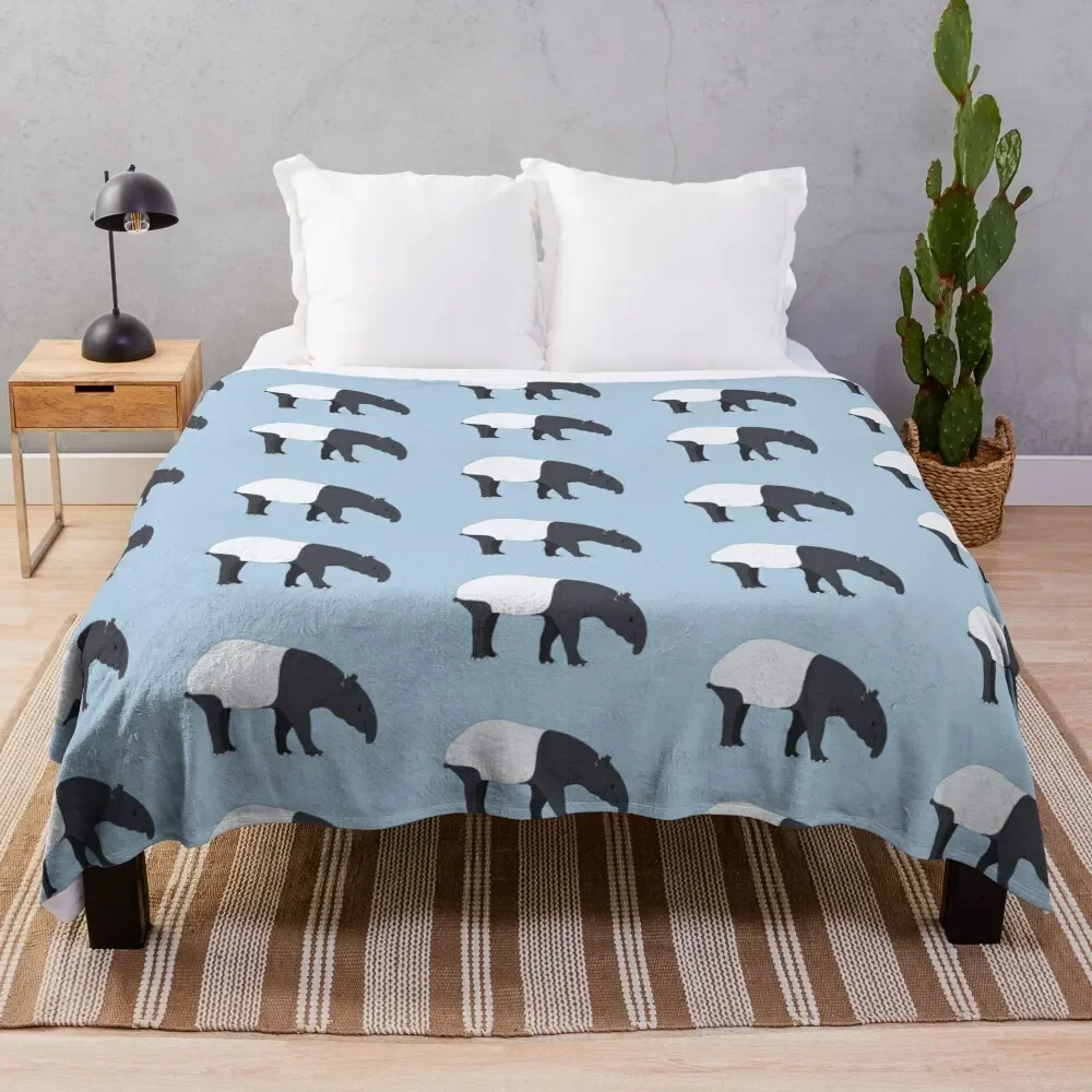 Tapir Throw Blanket Thins Thermals For Travel Blankets