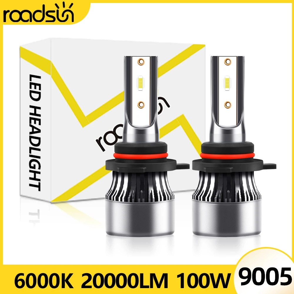 1 Pair 9005 Led Car… - image
