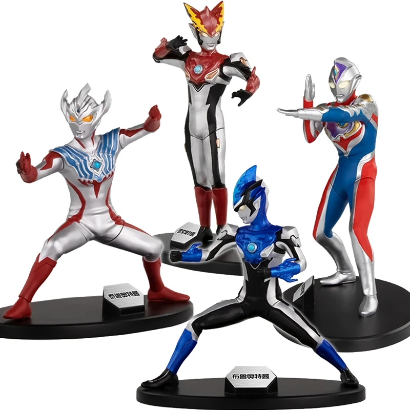 ในสต็อกสต็อก Bandai MINI Ultraman Collection Portrait รอบที่สองกล่องตาบอดตุ๊กตา Decaroso Brutaiga Ultraman ของเล่นของขวัญแปลกใจ