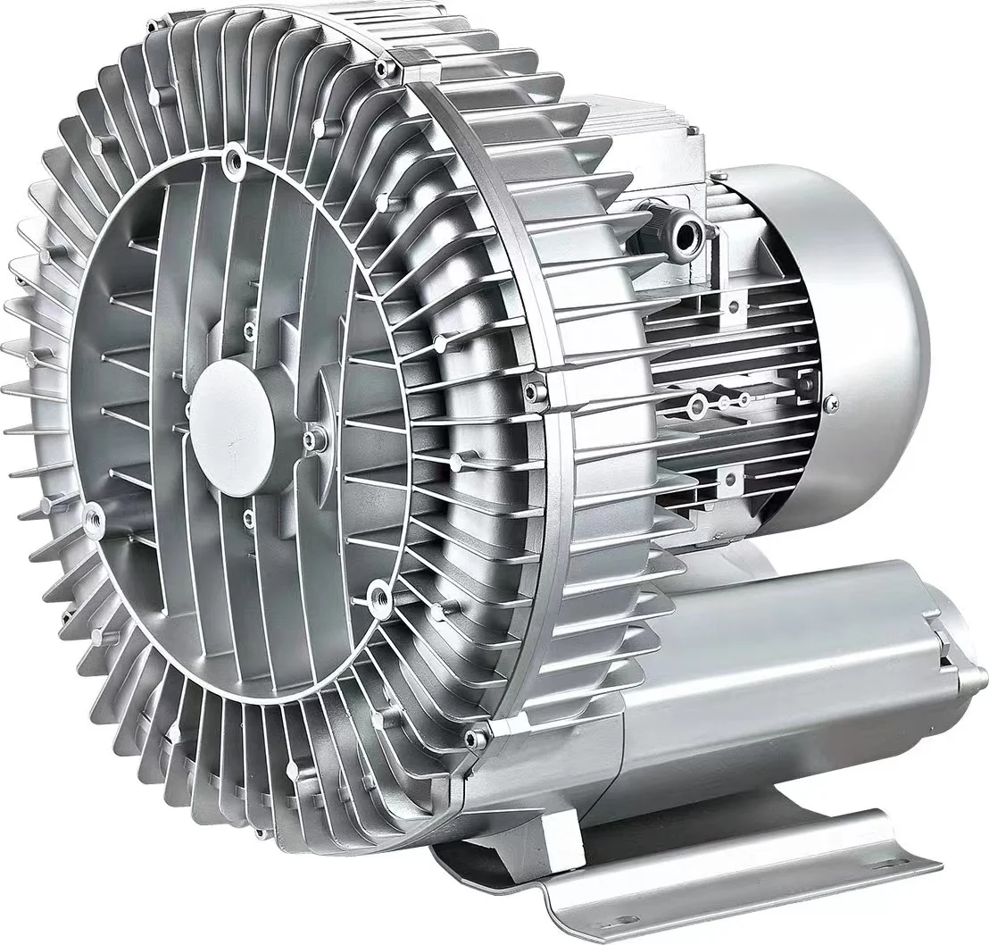 Vortex Air Pump Centrifugal Fan Vacuum High Power Industrial Vortex Air Blower Fan 3kw 4kw 5 5kw