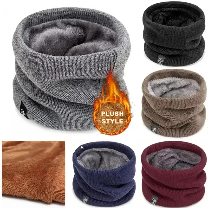 

1-5PCS Thermal Knit Neck Gaiter Winter Sports Scarf for Men Women Outdoor Activities Cold Proof Face Mask Cover