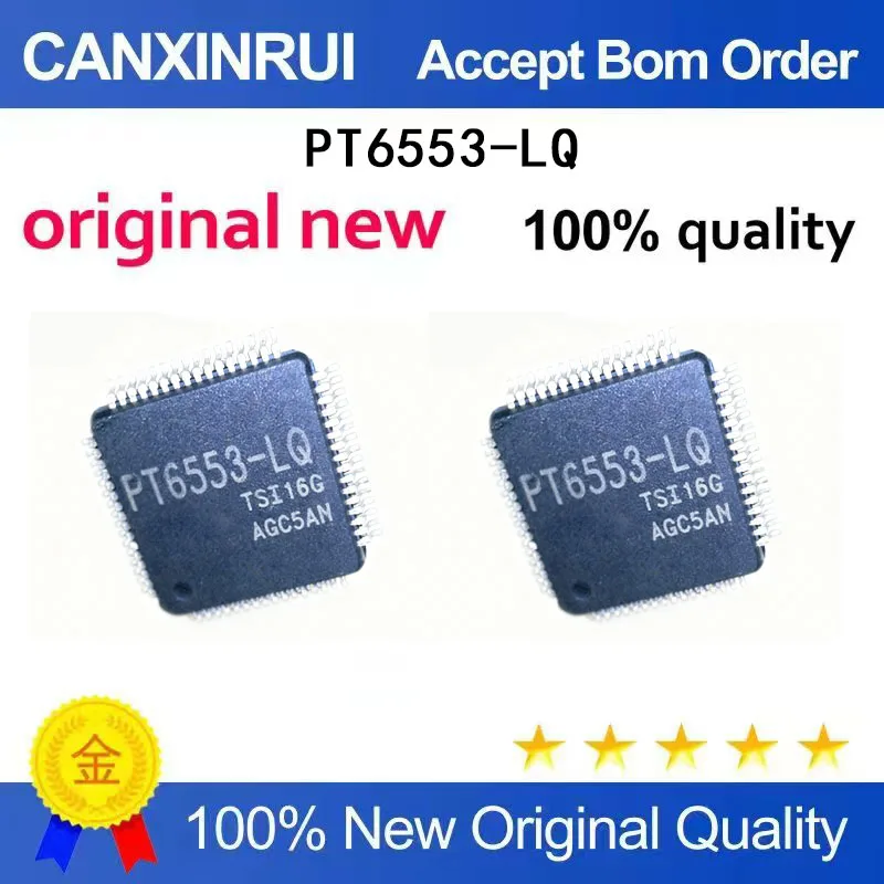 

(5-100 Pieces) New PT6553-LQ PT6553 QFP in stock