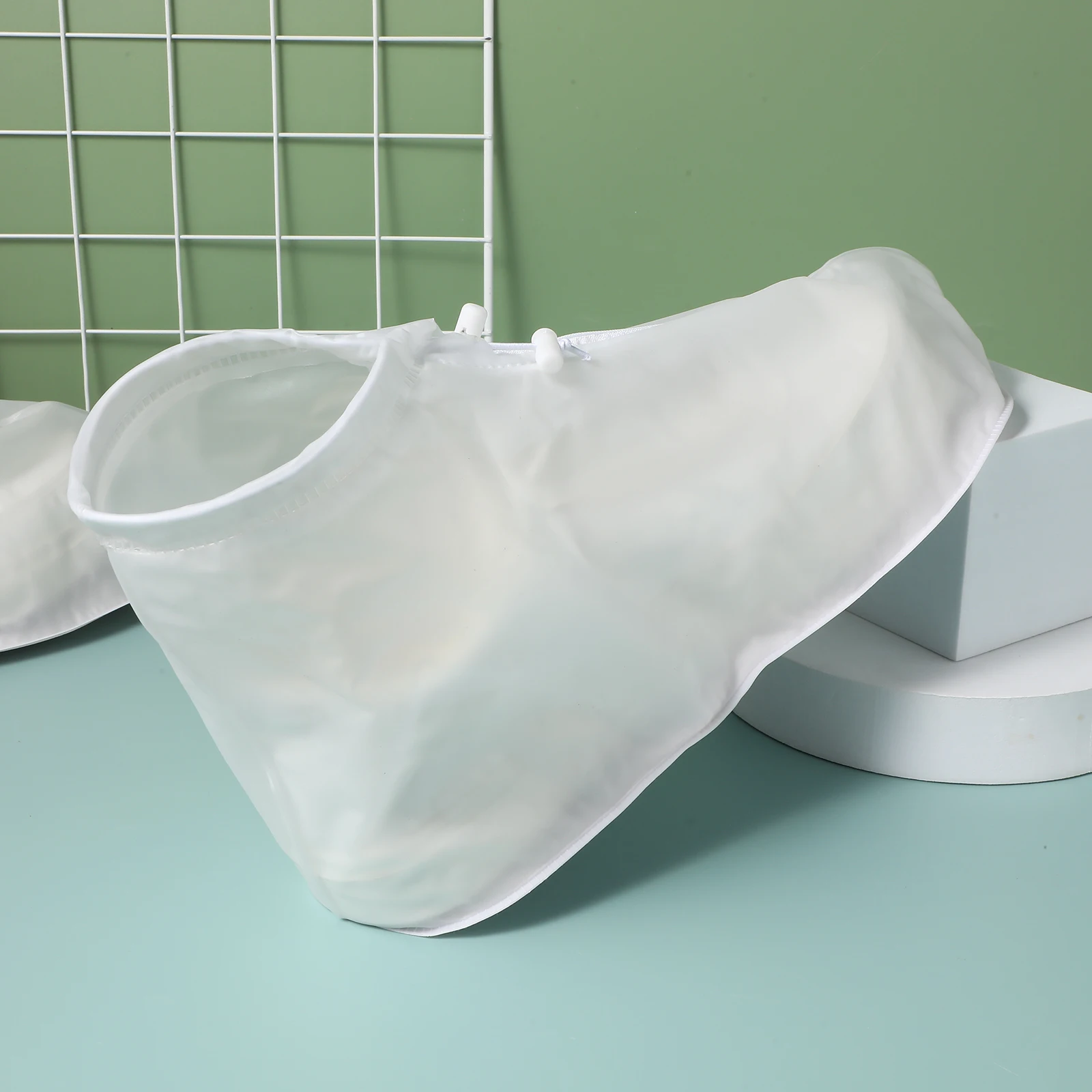 

Waterproof Shoe Cover Rain Boots Overshoe Covers XXL 43 44 PVC Nonslip Sole Zipper Protectors Adult Rain Shoes Shoe