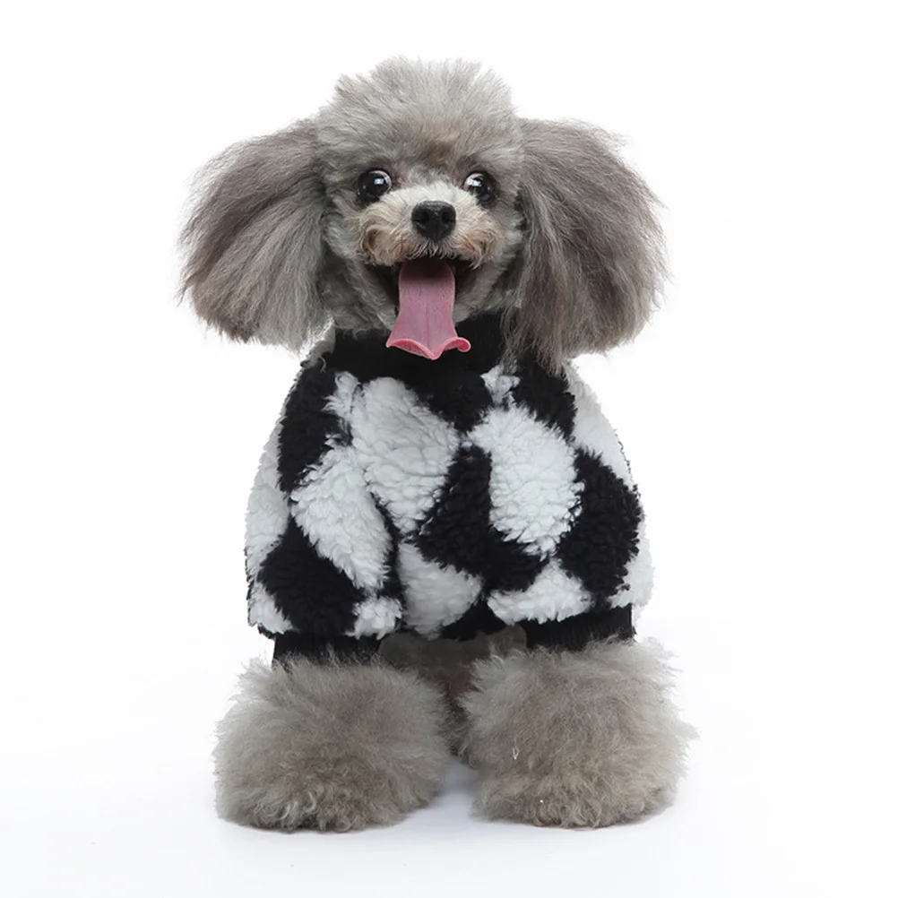 

Pet Costume For Dogs One-Piece Flannel Puppy Pajamas Soft Comfortable Dog Clothes Winter Fall Household Wear Parties