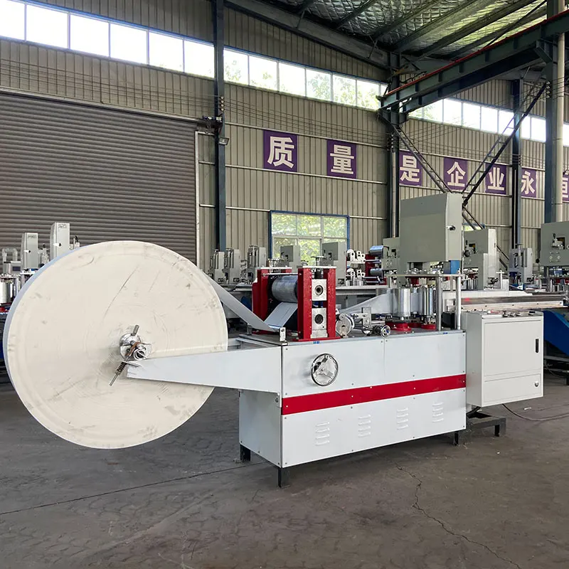 Automatic Embossing Folding Napkin Tissue Paper Making Machine M Folded Serviette Tissue Paper Machine Napkin Making Machines