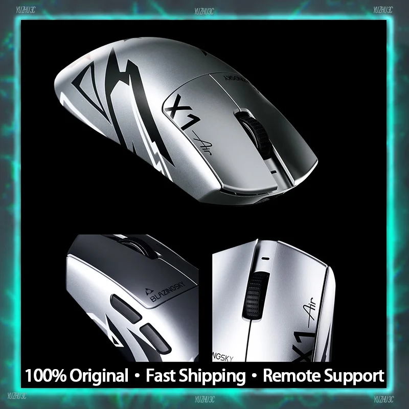 ATK X1 V2 Air Wireless Gaming Mouse 48g Superlight 0 181ms Low Latency 8K Polling Rate Symmetrical Mice For Medium Large Hand