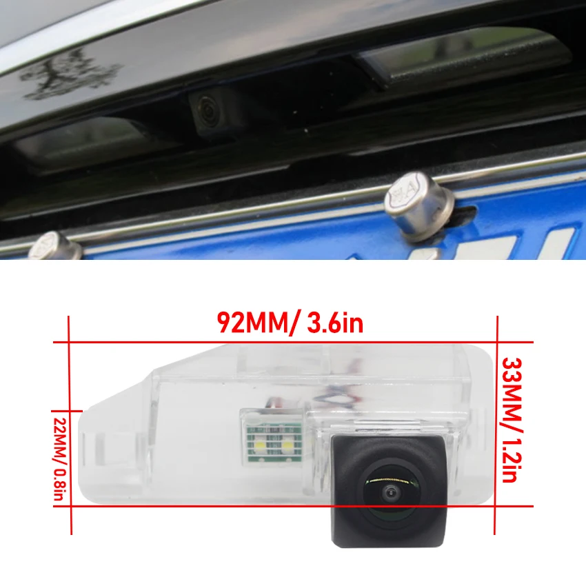 Rear View Camera For Lexus IS250 IS300 IS 220D 350 250C 2006~2013 Fisheye CCD Night Vision Backup Camera license plate Camera