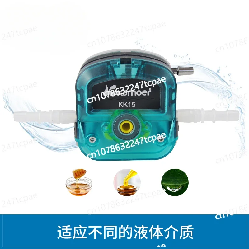 Double head peristaltic pump 12vcondenser pump 24 volt small pumphead self-priming pump,experimental large flow circulating pump