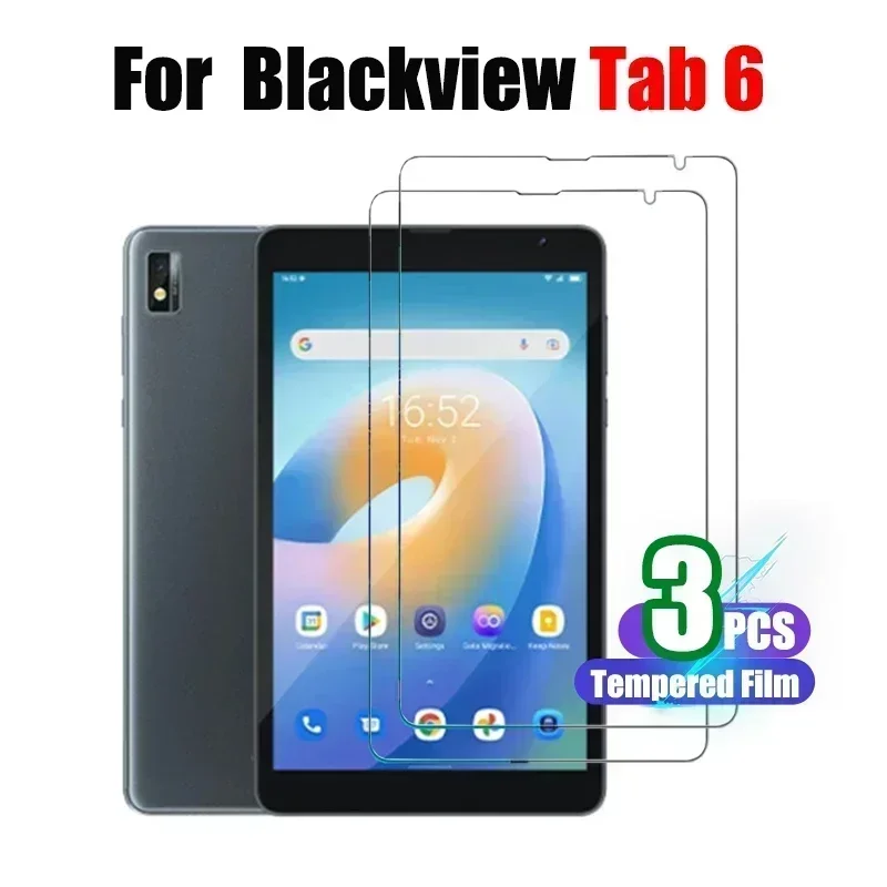 Screen Protector for Blackview Tab 6 Tablet Protective Film Tempered Glass for Blackview Tab 6 8.0 inch