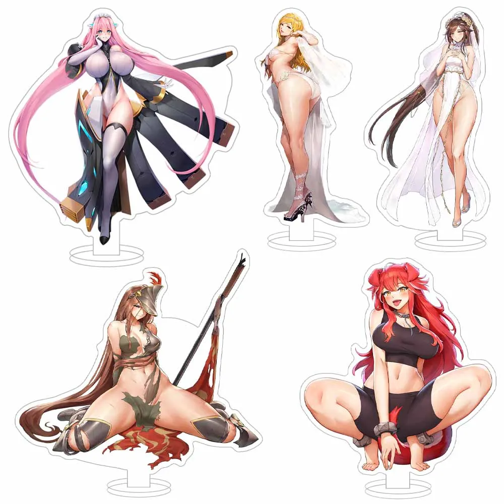 Loen Store personaje de juego de animación de último origen, JangHwa, Shelly, Charlotte, CheonA, NIBA, soporte de acrílico HD de escritorio de belleza sexy