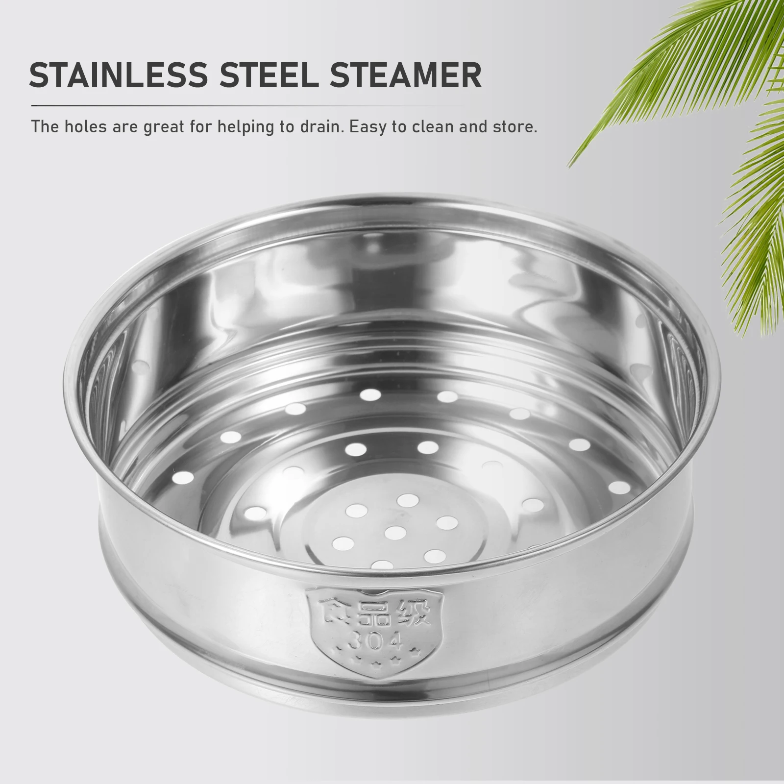

Stainless Steel Steamer 304 Foldable Baby Food Saucepan Multi Function Basket Vegetable Vapor Cooker Kitchen Tool Food Steaming