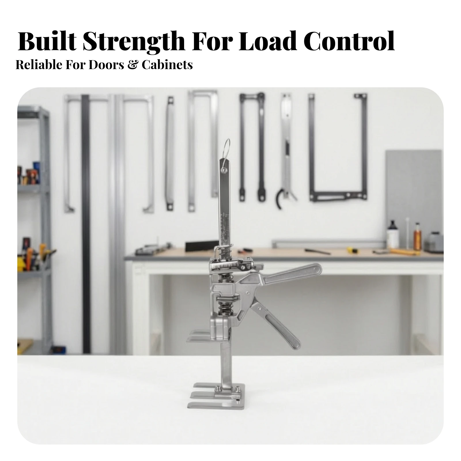 2 Pieces Labor Saving Arm Jack Micro-Adjustable Hand Furniture Jack Lifter Tool Furniture Lifter Handheld Accurate