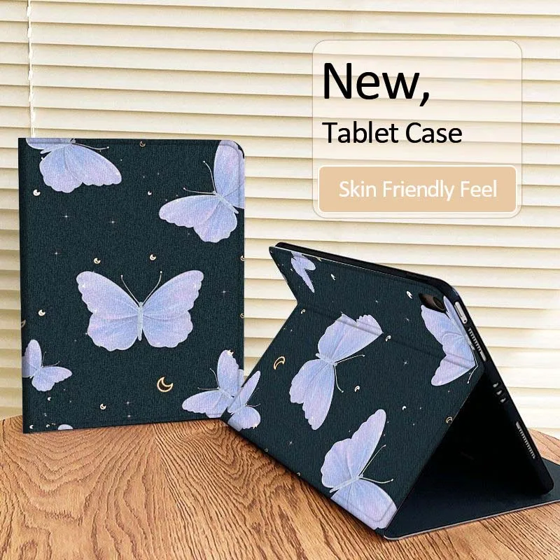 

Butterfly Anime Cute For iPad Pro Air Mini 2 3 4 5 6 7 7th 8th 9th 10th 11th 10.2 9.7 10.5 10.9 11 13 Inch Tablet Case