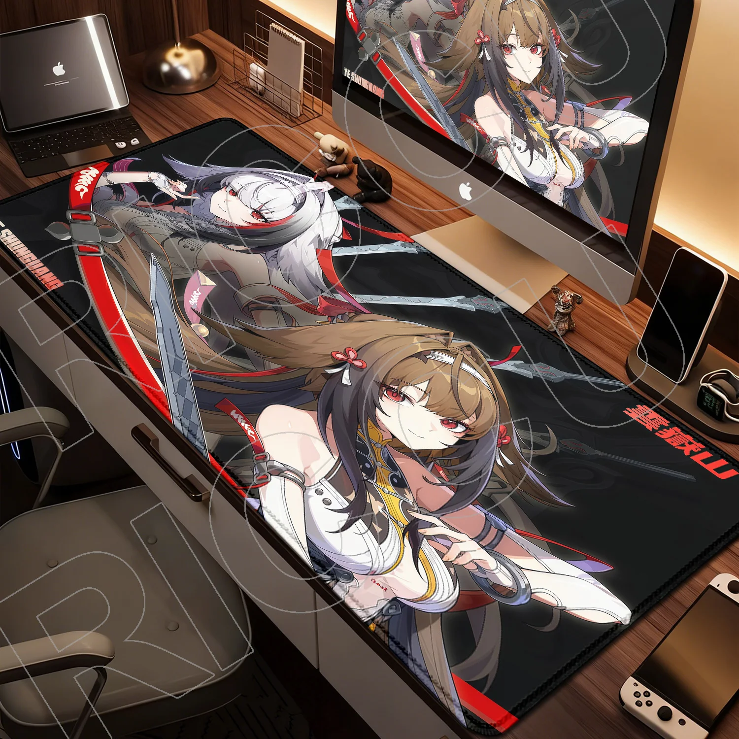 

Ye Shunguang 400X900MM XXL PC Hentai Zenless Zone Zero HD Mouse Pad ZZZ Game Desk mat Large Kawaii Anime Girl Gaming Accessories