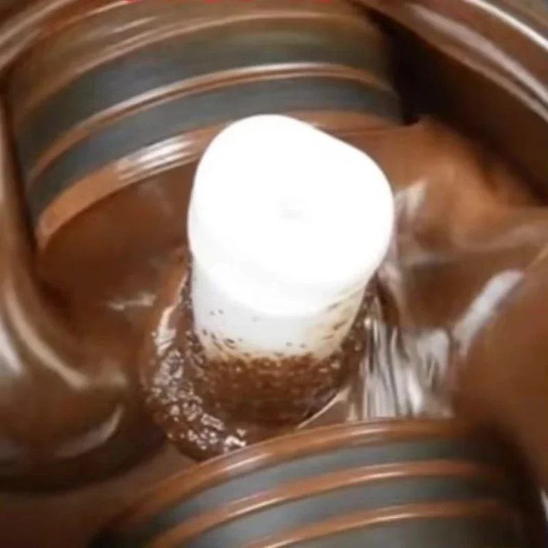 

Small household chocolate refiner for precision grinding, also used for cocoa bean grinding and nut butter making