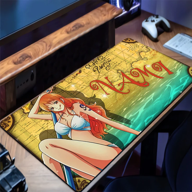 แผ่นรองเมาส์ แผ่นรองเมาส์คอมพิวเตอร์ แผ่นรองคีย์บอร์ด แผ่นรองเมาส์ O-one P-piece สำหรับเกมเมอร์ แผ่นรองเมาส์แบบนุ่ม สำหรับสำนักงาน พีซี พรมรองโต๊ะ แผ่นรองโต๊ะทำงาน