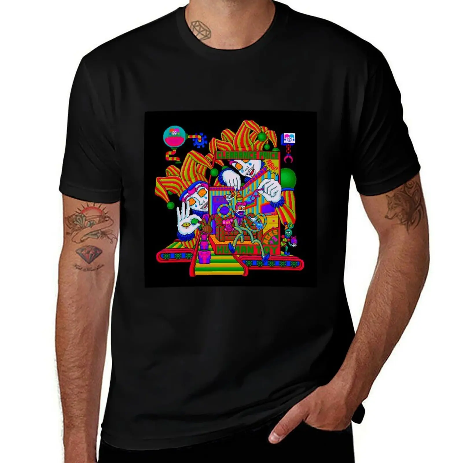 ?Toy Factory ? T-Shirt Plus Size Solid Color T-Shirt