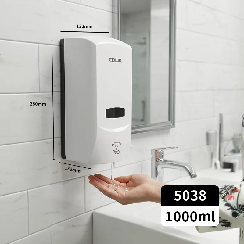 Soap Dispenser Automatic Trade Manufacturer Automatic Dish Soap Dispenser for Home Hotel Kitchen