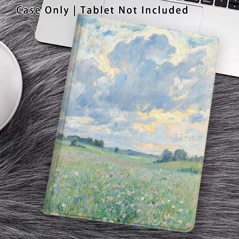Oil Painting Design For Lenovo Xiaoxin Pad Pro Tab M10 K10 Plus 3rd Y700 Gen 11 11.2 11.5 12.7 8.8 Inch Tablet Case