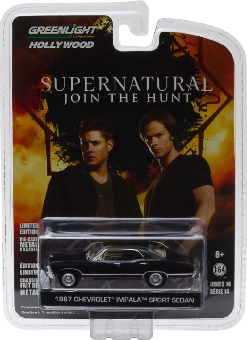 All 1:64 Supernatural 1967 Chevrolet Impala Ford Jeep Diecast Metal Alloy Model Car Toys For Childrens Gift Collection