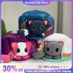 16cm Honkai: Star Rail Kawaii Cat Cake Collection Rail Dan Heng Blade Kafka Clara Stuffed Cat Nest Decor Pillow Gifts Game Toys