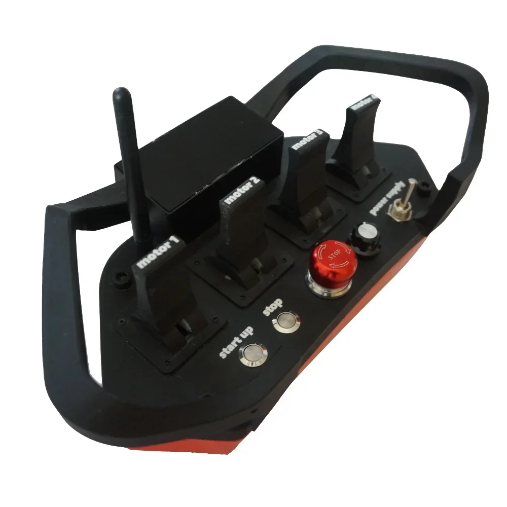 

4 Joystick Lever Clutch Telescopic Motor Proportiona Radio Remote Control Crane
