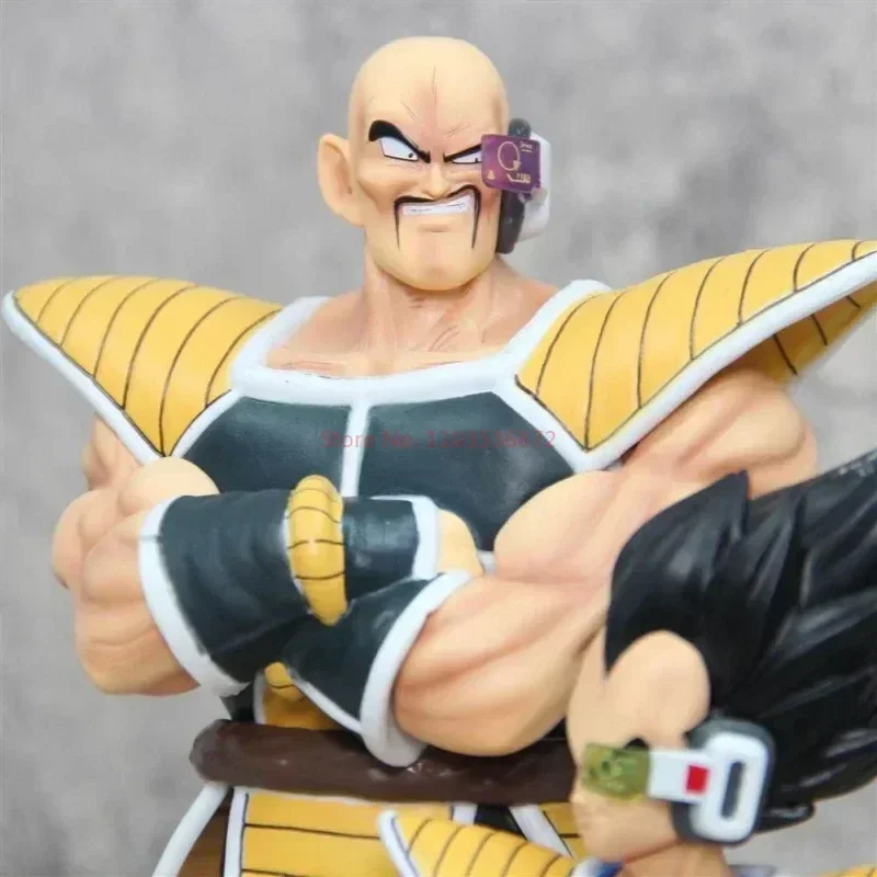 35cm Dragon Ball Anime Vegeta Nappa stojący kostium figurka figurka Pvc figurka ozdoby na biurko Model prezent urodzinowy