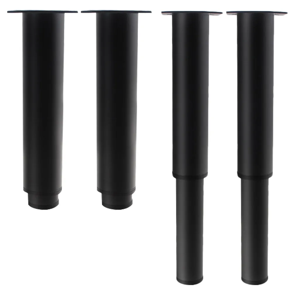 

4Pcs Stainless Steel Adjustable Furniture Legs for Sofa TV Cabinet Dresser Drawer Bench Desk Bed Frame Height Adjustable Metal