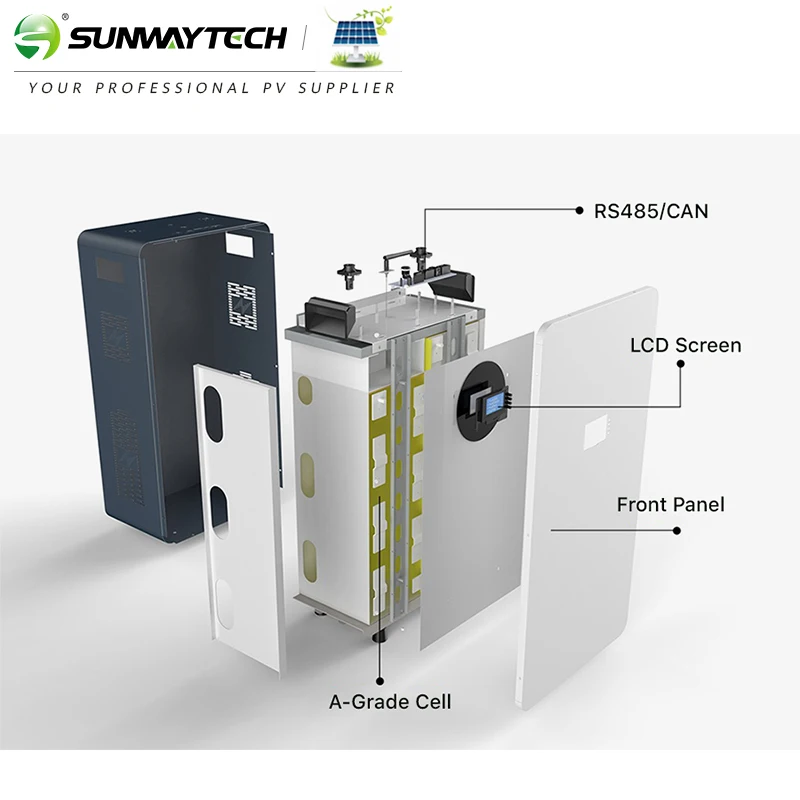 Newest 16kwh Photovoltaic Solar Battery 51.2v 314ah Lifepo4 Battery Hybrid System Lithium Battery