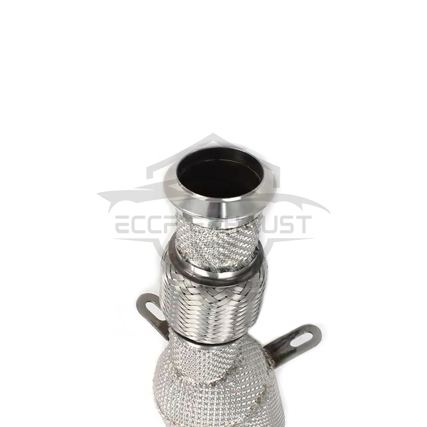 Sporty Downpipe With Heat Shield For BMW 5 Serie F10 F11 F07 520i 523i 525i 528i N20 Aggressive Exhaust Sound High Flow